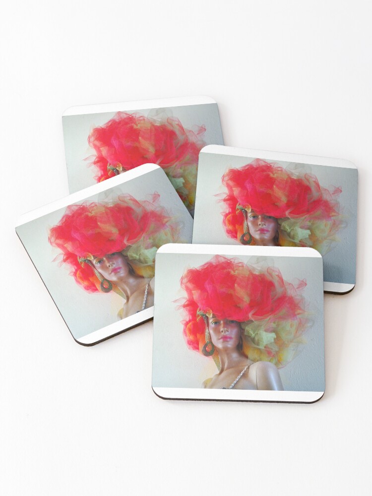 Thumbnail 1 of 5, Coasters (Set of 4), Express Yourself designed and sold by trppld2.