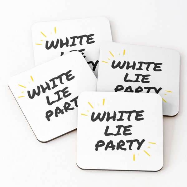 Item preview, white lie party cool designed and sold by Dear-Ashlin.