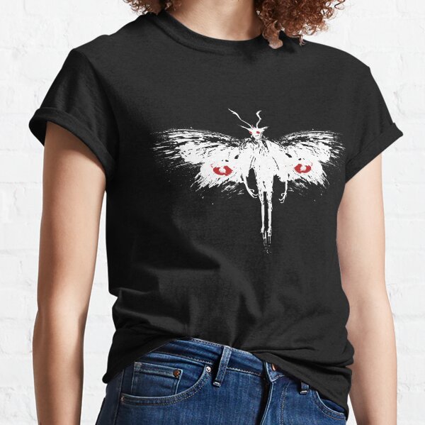 The Infamous Mothman - White Splatter Classic T-Shirt