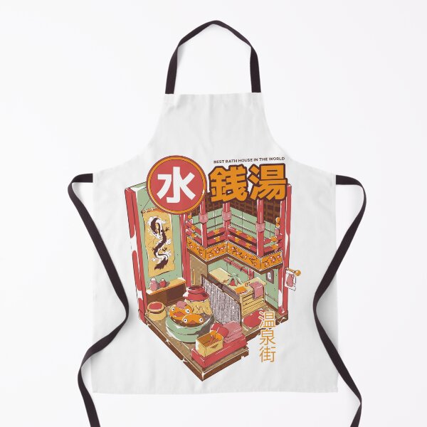 Item preview, Bath House designed and sold by Ilustrata®.