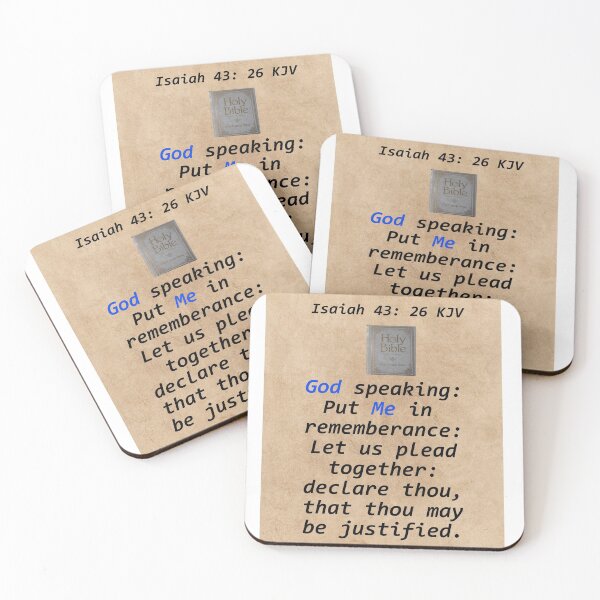 Item preview, Isaiah 43: 26 designed and sold by ErinTr.