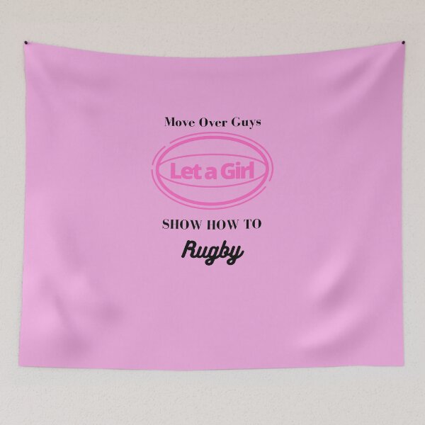 Item preview, Let a Girl Show you how to Rugby designed and sold by TheRugbierStore.