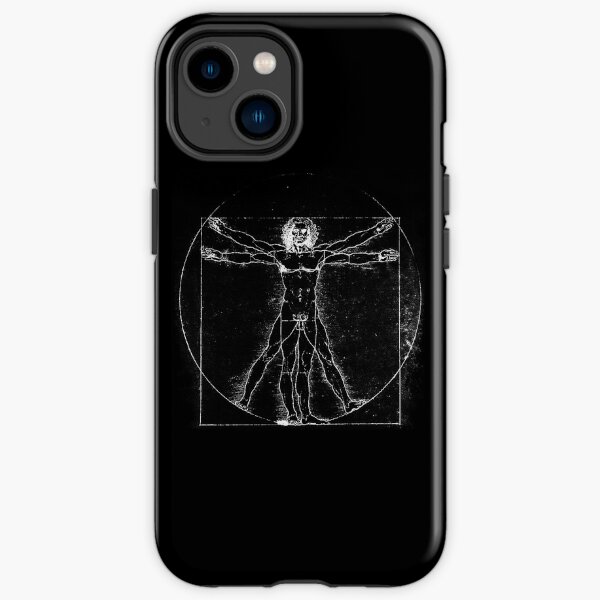 Vitruvian Man (neg) iPhone Tough Case