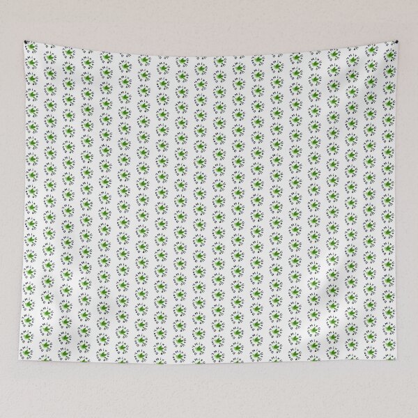 Item preview, Green Bird Identity Sticker for Twins Don't Mix Us Up designed and sold by MimsTees.