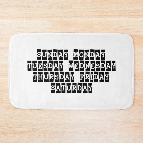 Item preview, Days of the week designed and sold by Lupappdesigns.