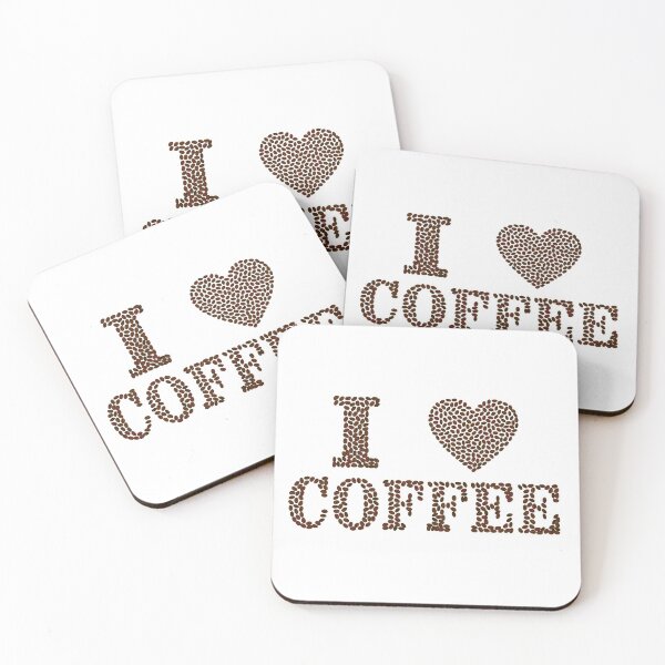 Item preview, I love coffee designed and sold by TrendingMerch20.