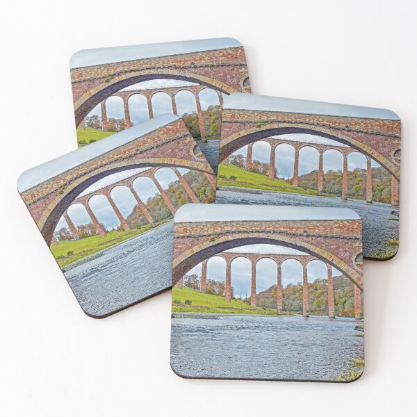 Item preview, Leaderfoot Viaduct as seen through the old road bridge, Melrose, Scottish Borders designed and sold by yourscotborders.