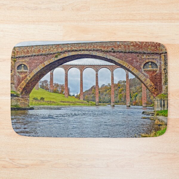 Item preview, Leaderfoot Viaduct as seen through the old road bridge, Melrose, Scottish Borders designed and sold by yourscotborders.