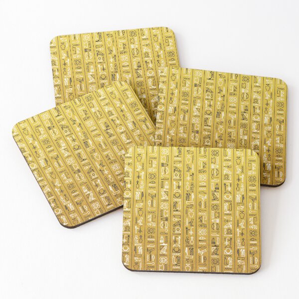 Item preview, Ancient Egyptian hieroglyphs and symbols hand drawn art designed and sold by mashmosh.