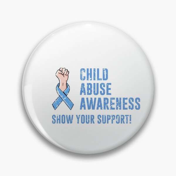 Item preview, Child Abuse Prevention Support designed and sold by artworkbyrihen.