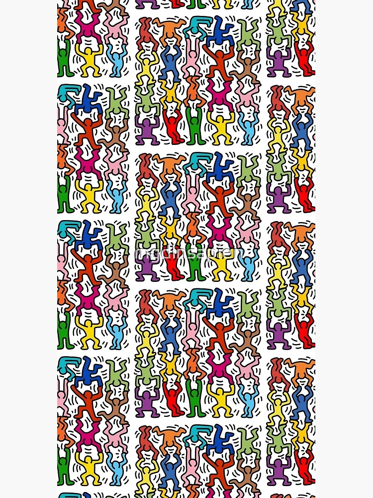 haring copy pop art by mgdlnsapien