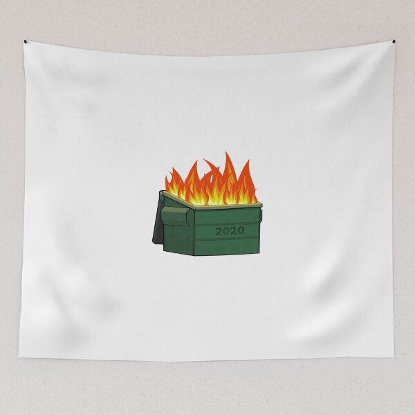 Item preview, 2020 Dumpster on Fire designed and sold by Wenzie13.