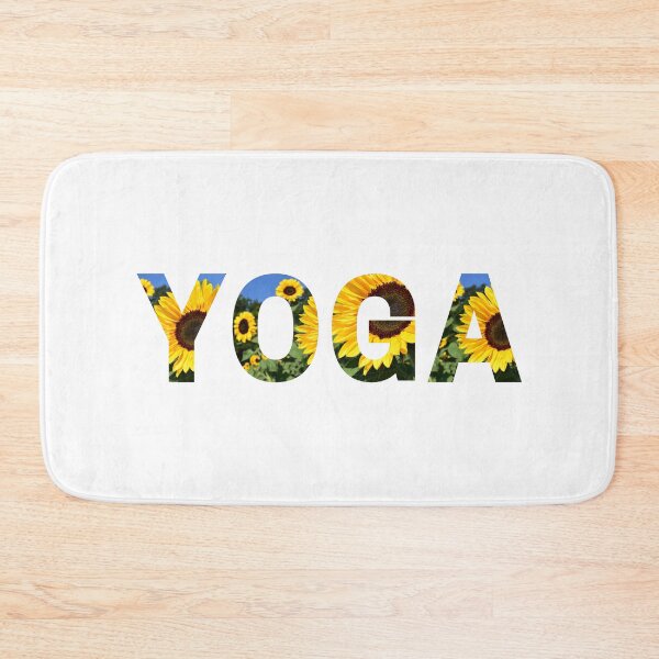 Item preview, Sunflowers Yoga Yellow Flowers designed and sold by Dilabirdy.