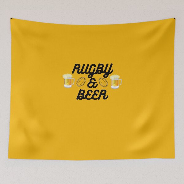Item preview, Rugby & Beer designed and sold by TheRugbierStore.