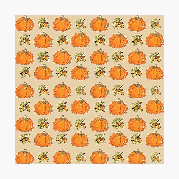 Item preview, Pumpkin Acorn Pattern designed and sold by alphamed.