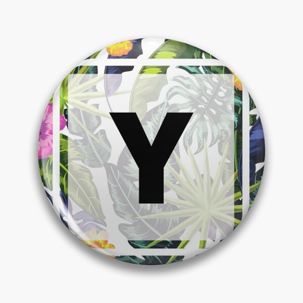 Item preview, Floral Tropical Letter Y designed and sold by LamV.
