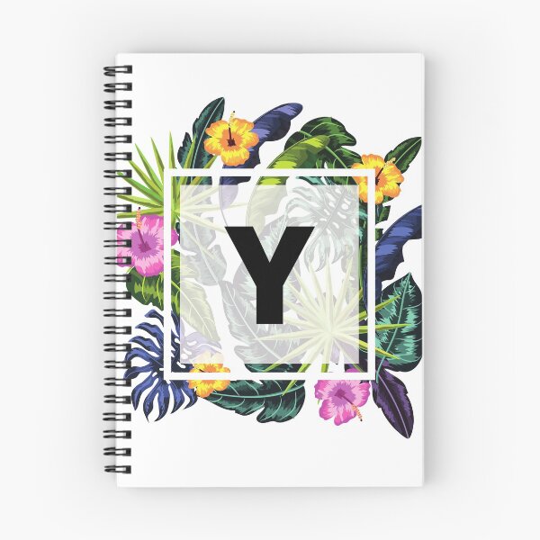 Item preview, Floral Tropical Letter Y designed and sold by LamV.