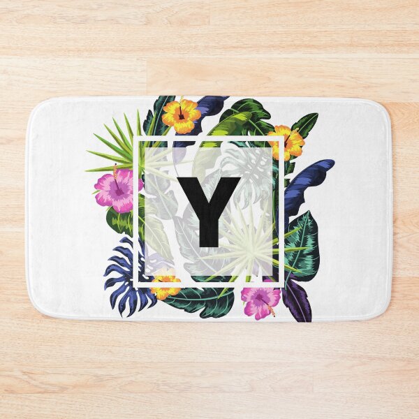 Item preview, Floral Tropical Letter Y designed and sold by LamV.