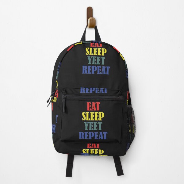 Item preview, Eat Sleep Yeet Repeat- Simple Colorful Typography- Retro, Vintage designed and sold by EvaWolf.