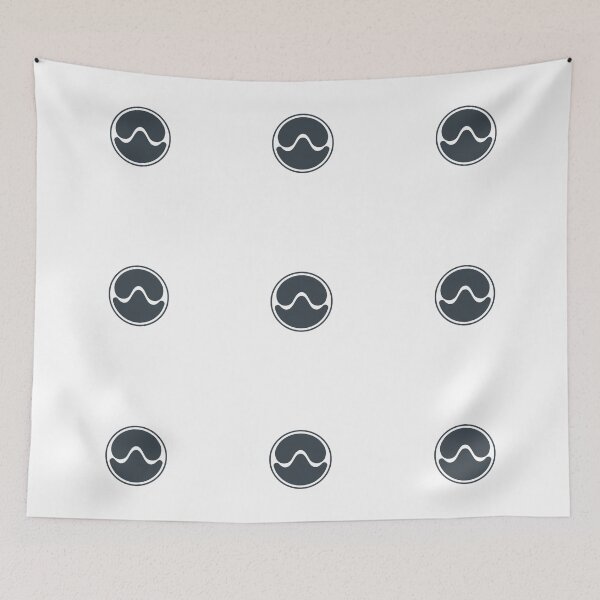Item preview, Chromatica Dark Grey Sine Wave designed and sold by AlertStore.