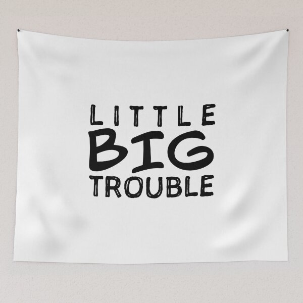 Item preview, LITTLE BIG Trouble | Black designed and sold by Oliveirallan.