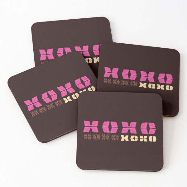 Item preview, XOXO Chocolate Squares designed and sold by --SorahMalka--.