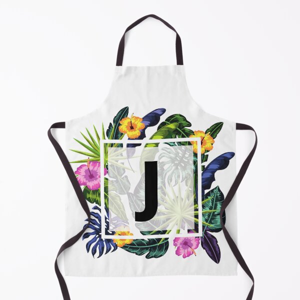 Item preview, Floral Tropical Letter J designed and sold by LamV.