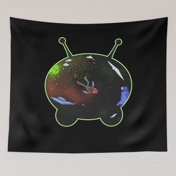 Item preview, Floating in Final Space  designed and sold by Stikfigure16.