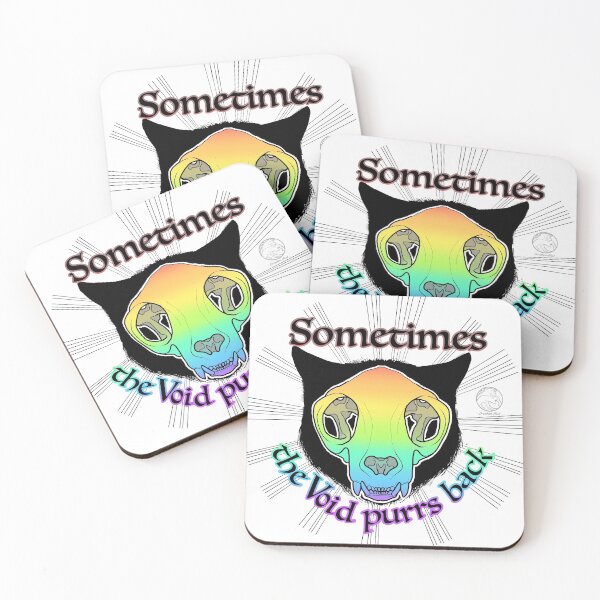 Item preview, Sometimes the void purrs back, Rainbow designed and sold by Jonesylium (Former DrunkenPilot).