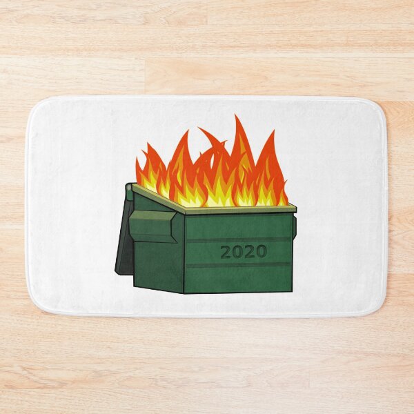 Item preview, 2020 Dumpster on Fire designed and sold by Wenzie13.