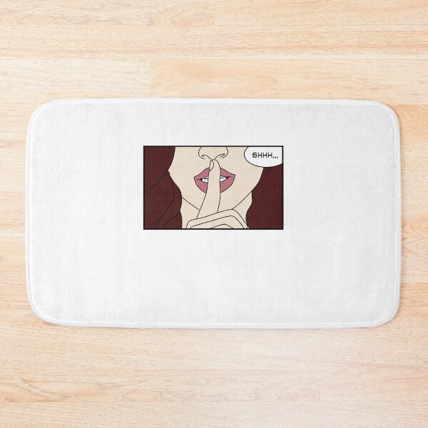 Item preview, Popart Finger on Lips, Shhh.... designed and sold by CloakAndDaggers.