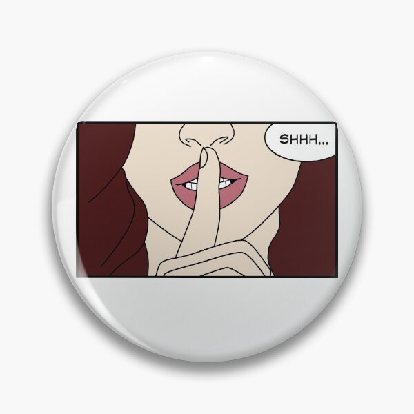 Item preview, Popart Finger on Lips, Shhh.... designed and sold by CloakAndDaggers.