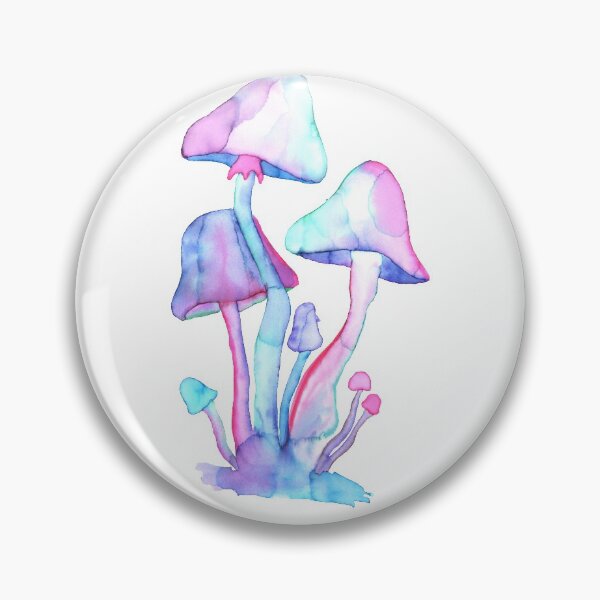Item preview, Watercolor Mushrooms #4 designed and sold by RoxyTocin.