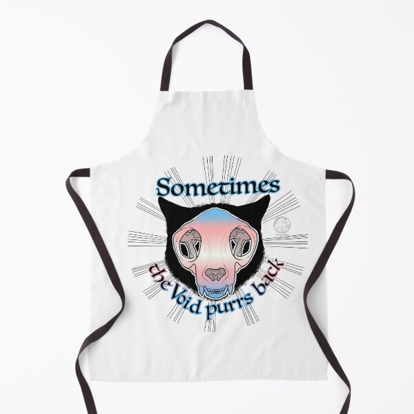 Item preview, Sometimes the void purrs back, TransFlag designed and sold by Jonesylium (Former DrunkenPilot).