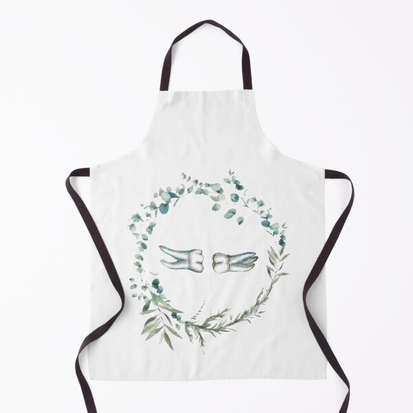 Item preview, Floral framed occlusion, dental design designed and sold by guaka-molly.