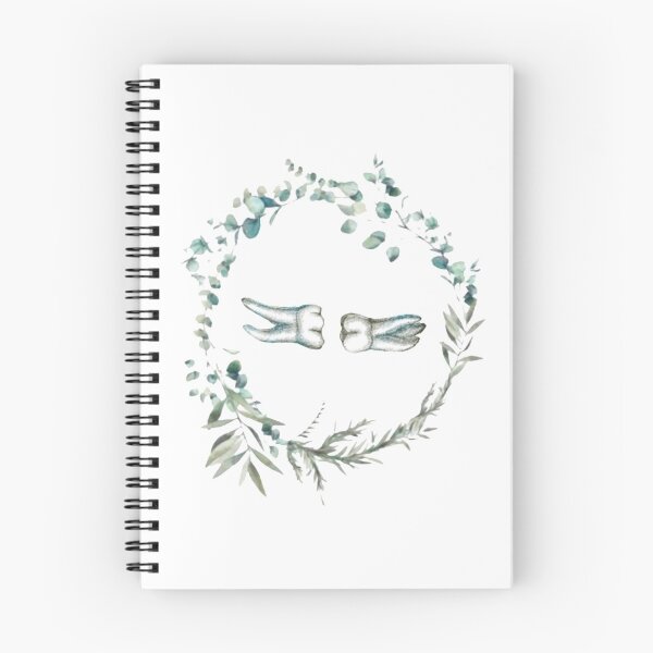 Item preview, Floral framed occlusion, dental design designed and sold by guaka-molly.