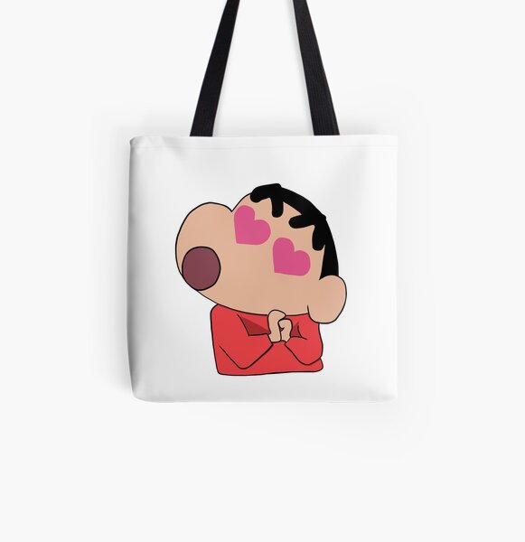 Shin Chan Tote Bags Redbubble