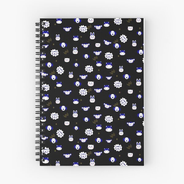 Item preview, Cute animals on black background designed and sold by ByMoss.