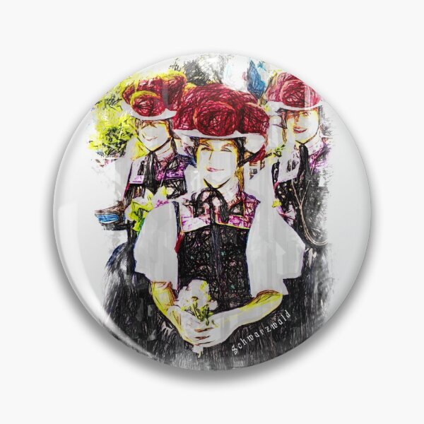 Item preview, Black Forest, Bollenhut, traditional costume designed and sold by KahlDesign.