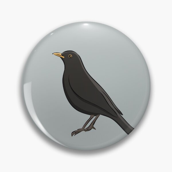Artikelvorschau, Handgezeichnete Amsel entworfen und verkauft von EngineerGoC.