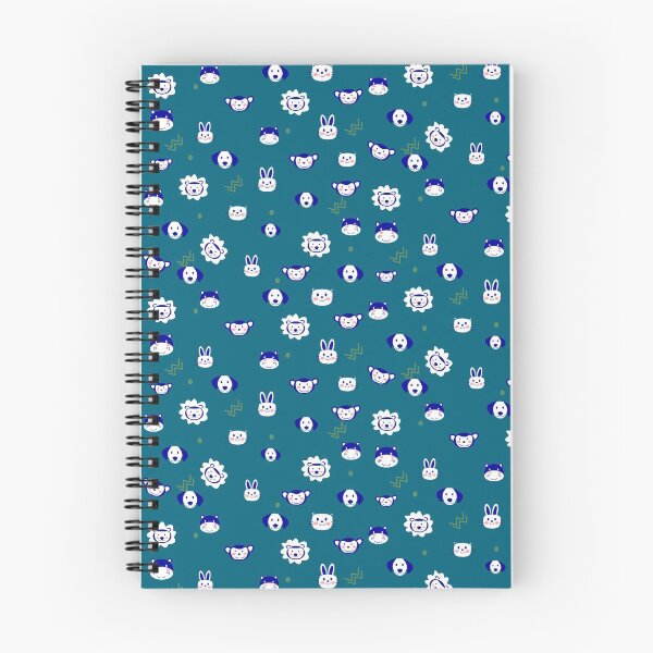 Item preview, Cute animals on blue background designed and sold by ByMoss.