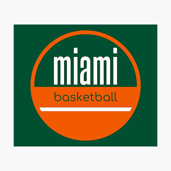 Item preview, miami basketball designed and sold by BVHstudio.