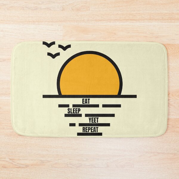 Item preview, Eat Sleep Yeet Repeat Sunset Design designed and sold by garhoud.