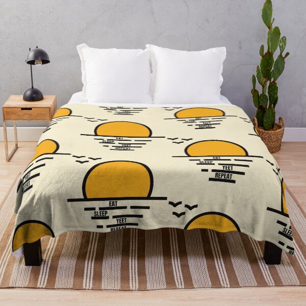 Item preview, Eat Sleep Yeet Repeat Sunset Design designed and sold by garhoud.