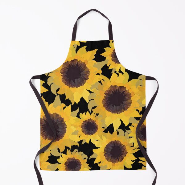Item preview, Hello Sunshine Sunflower field pattern retro designed and sold by dreamofdenim.