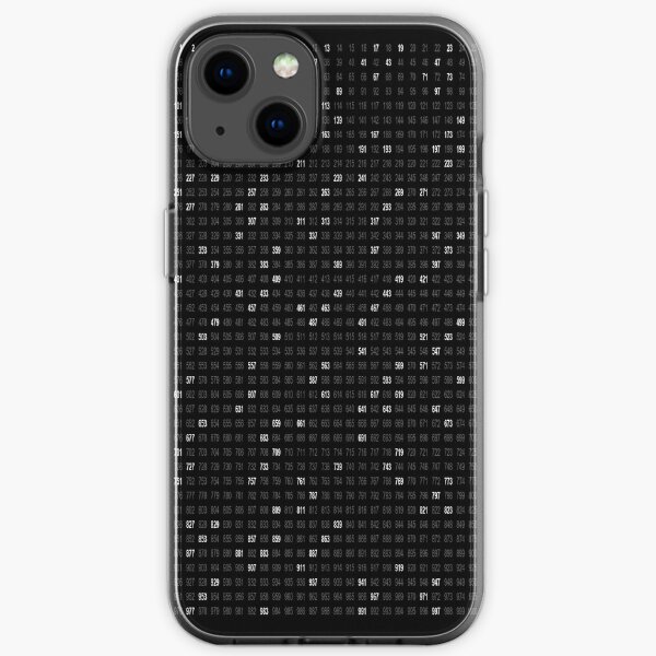 Prime Numbers iPhone Soft Case