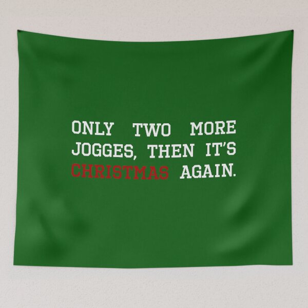 Item preview, Only two jogges, then it's christmas again. - design by Anne Schuettelspeer designed and sold by schuettelspeer.