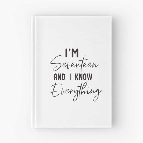 Item preview, I'm Seventeen And I Know Everything 17 Year Old Birthday T-Shirt designed and sold by alikassi.