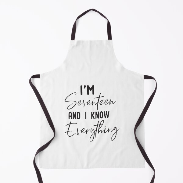 Item preview, I'm Seventeen And I Know Everything 17 Year Old Birthday T-Shirt designed and sold by alikassi.