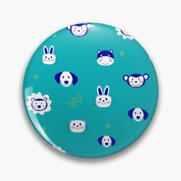 Item preview, Cute animals on light blue designed and sold by ByMoss.